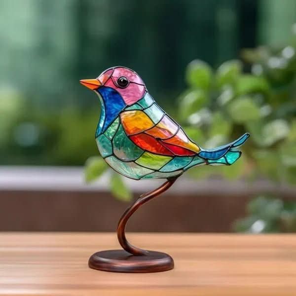Acrylic Bird Statue