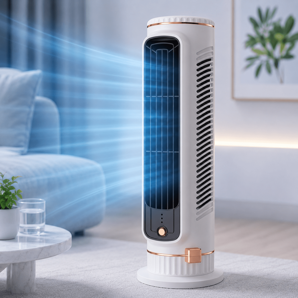 360-Degree Tower Fan