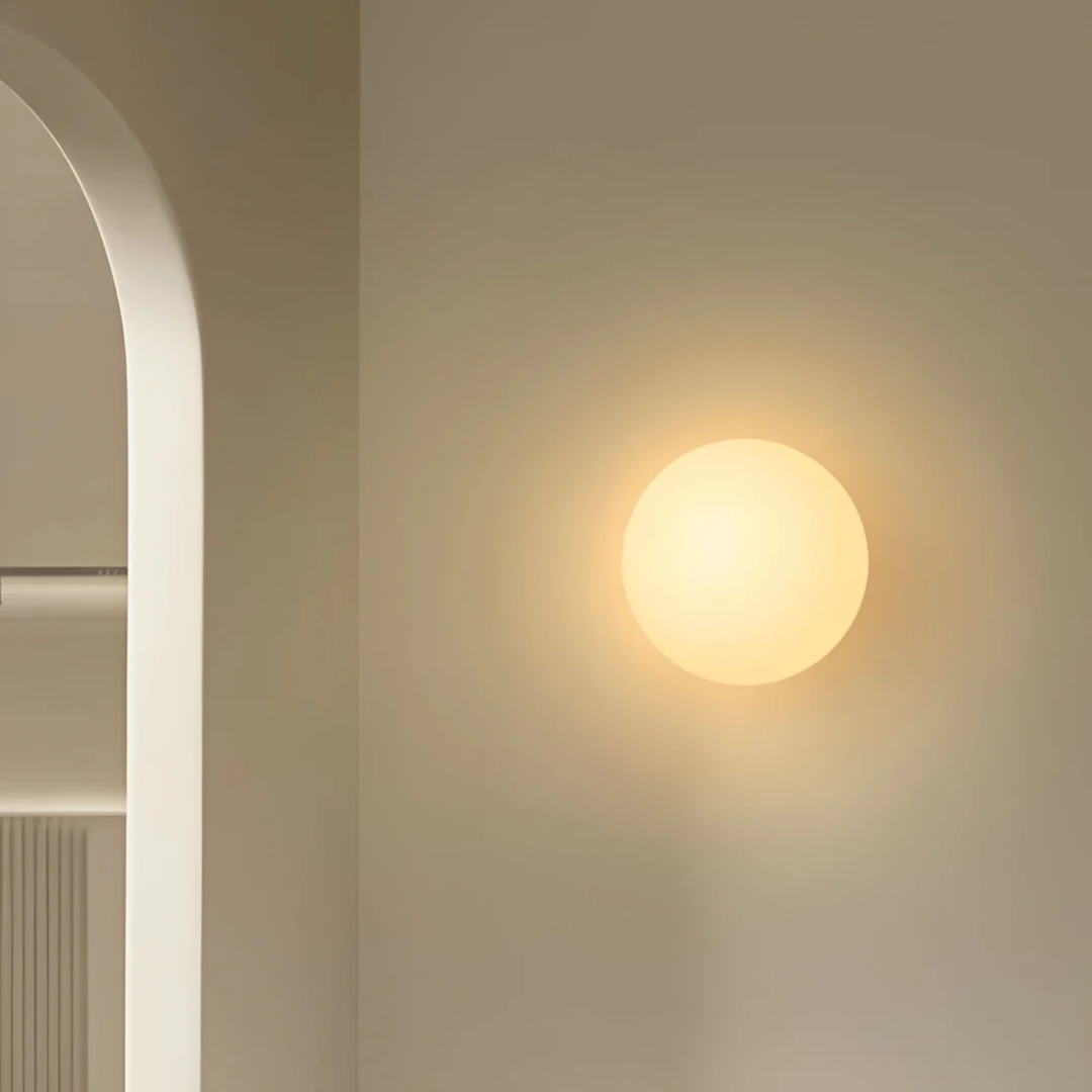 Modern Glass Wall Light