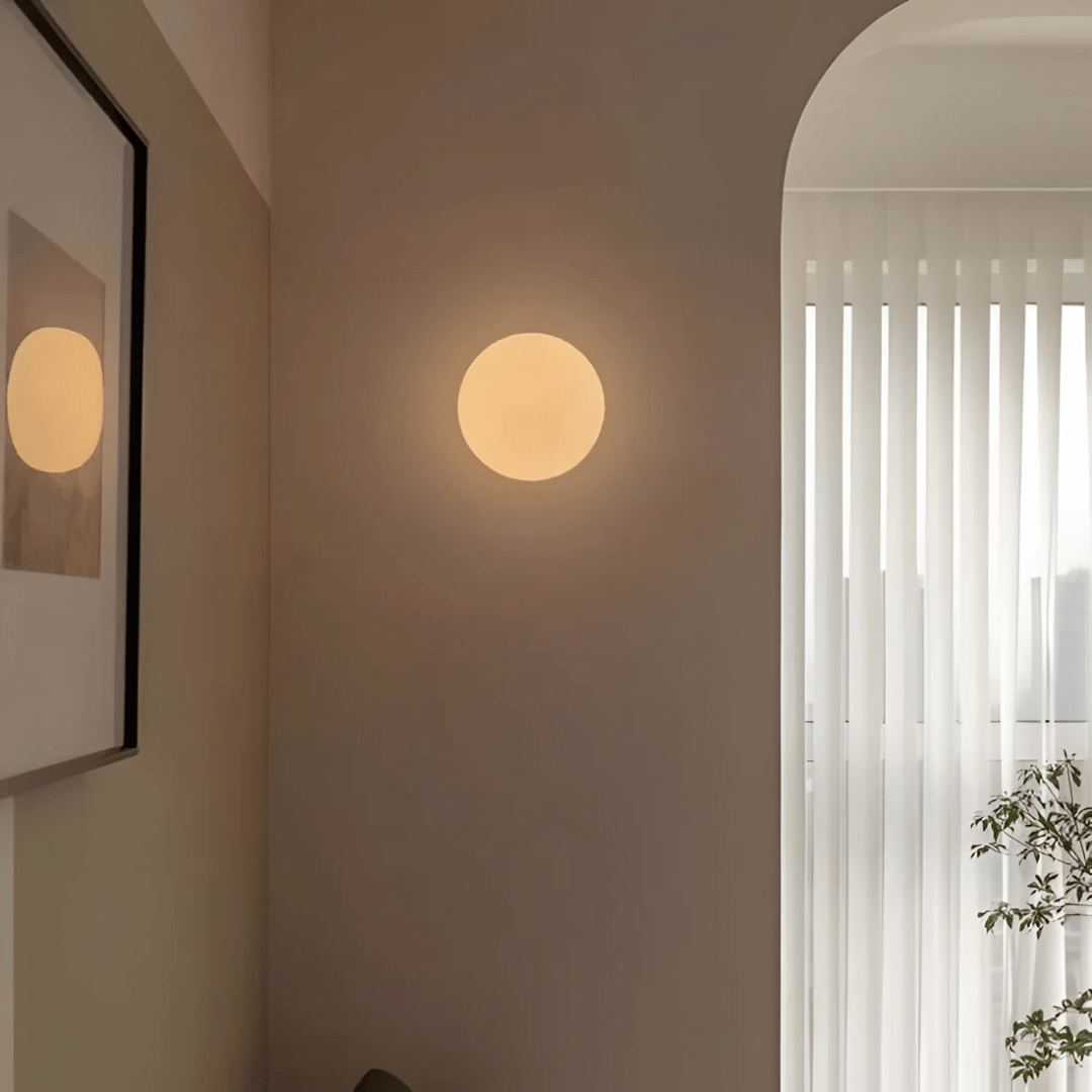 Modern Glass Wall Light