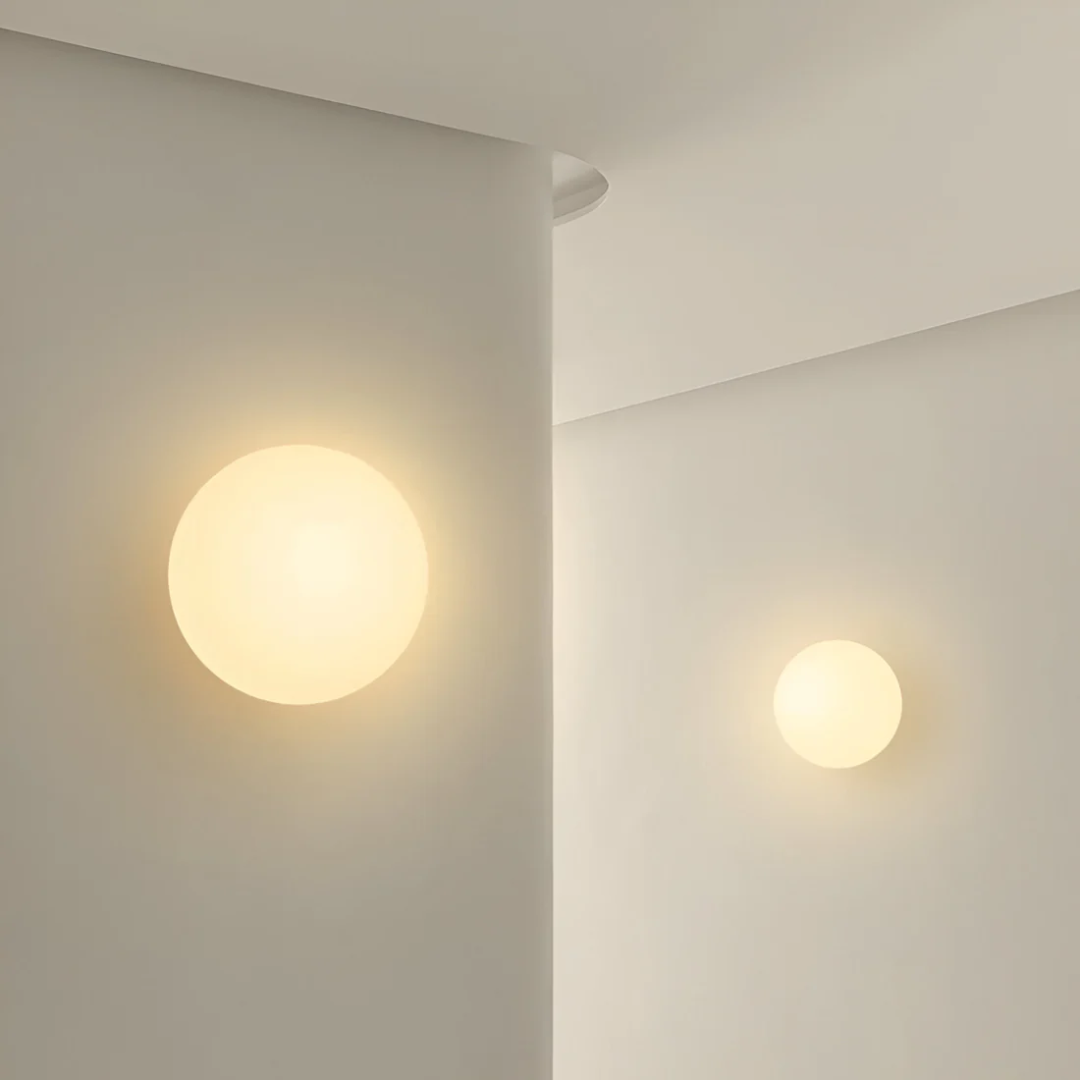 Modern Glass Wall Light