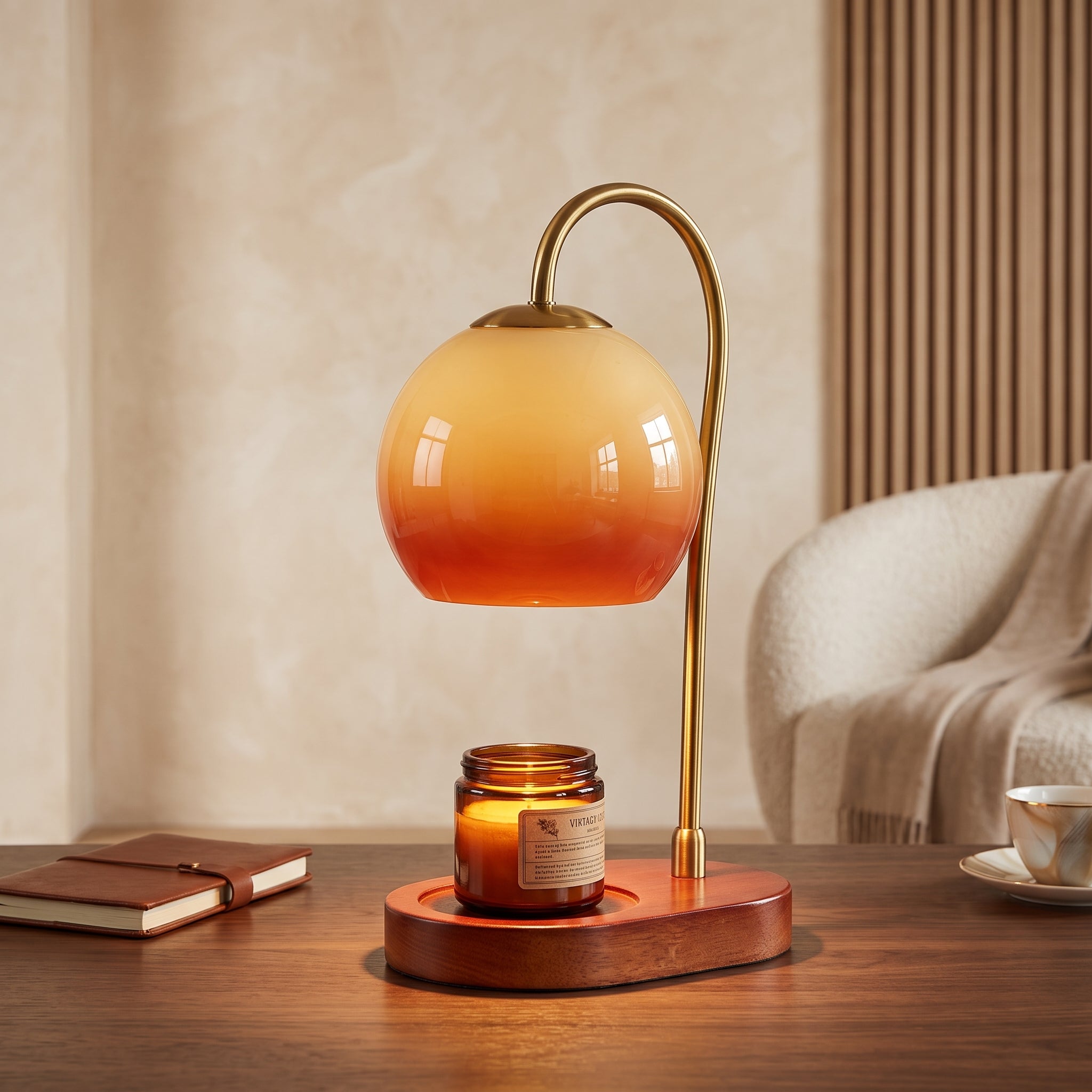 Adjustable Flameless Candle Warmer Lamp