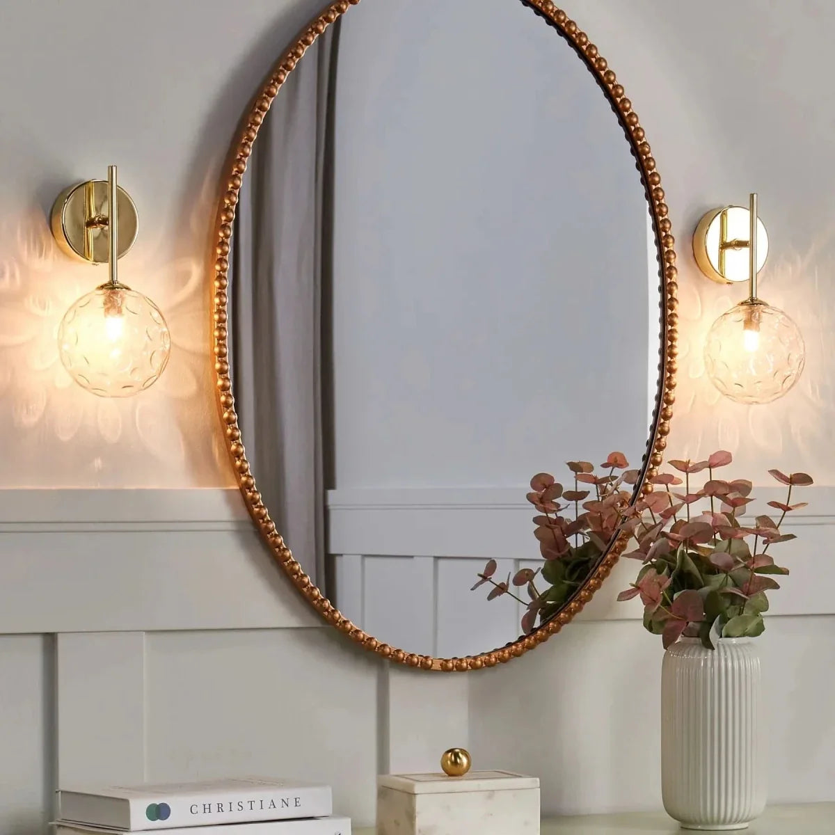 Handmade Glass Wall Light