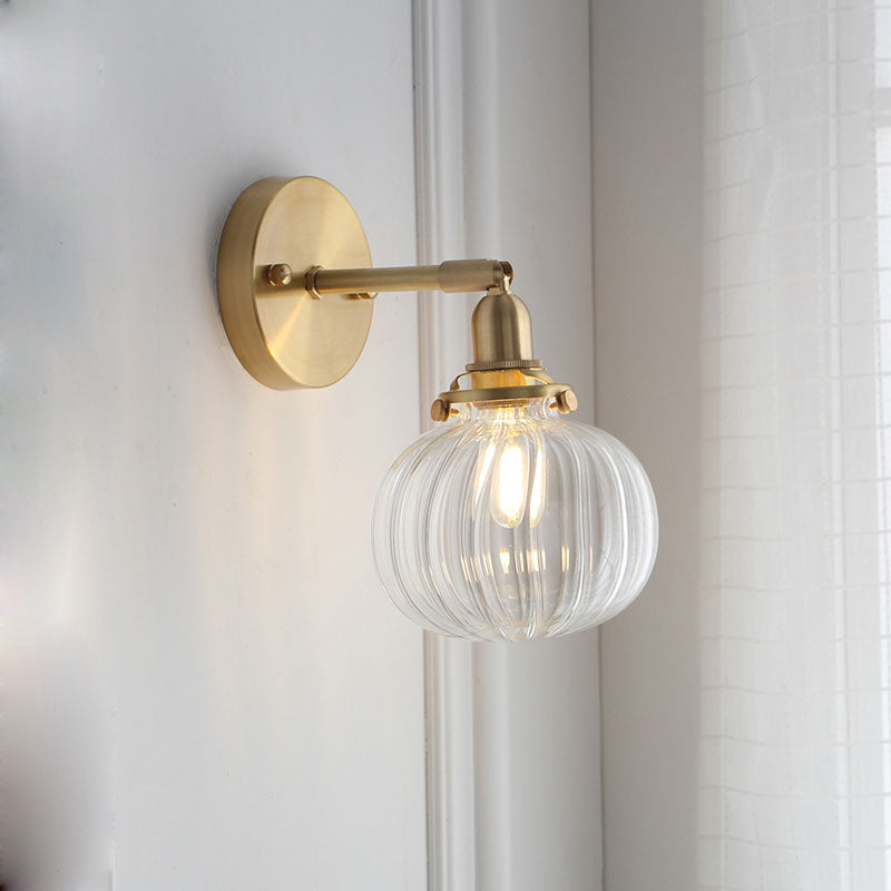 Prismatic Glass Wall Sconce