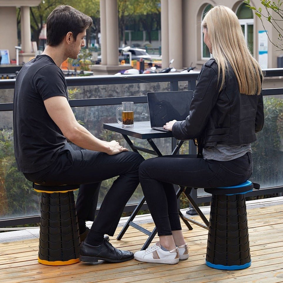 Adjustable Folding Stool