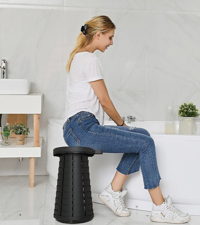 Adjustable Folding Stool