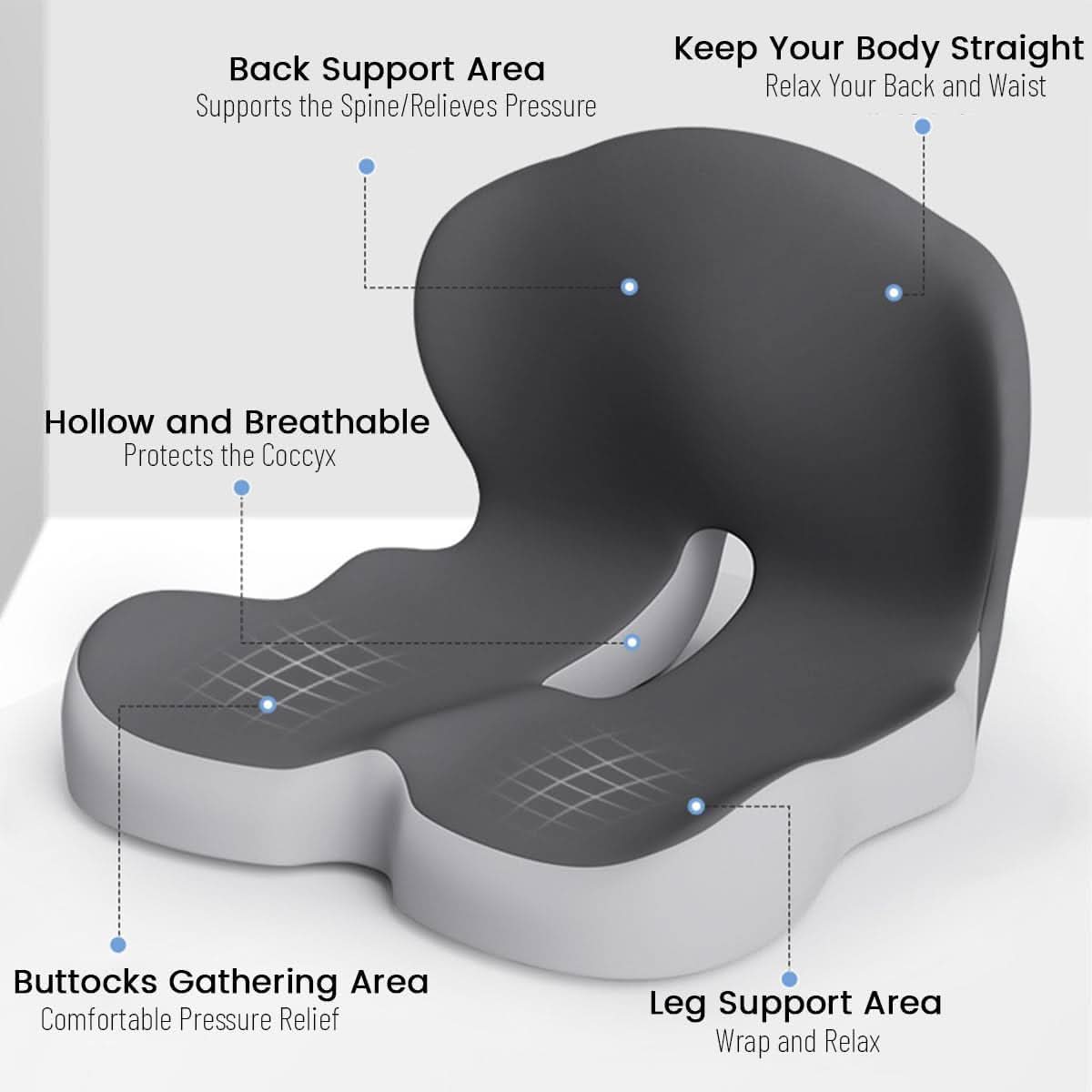 Memory Foam Seat Cushion
