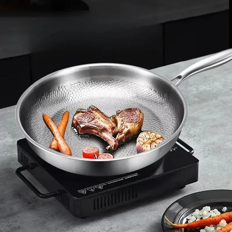 Hammered Non-Stick Frying Pan
