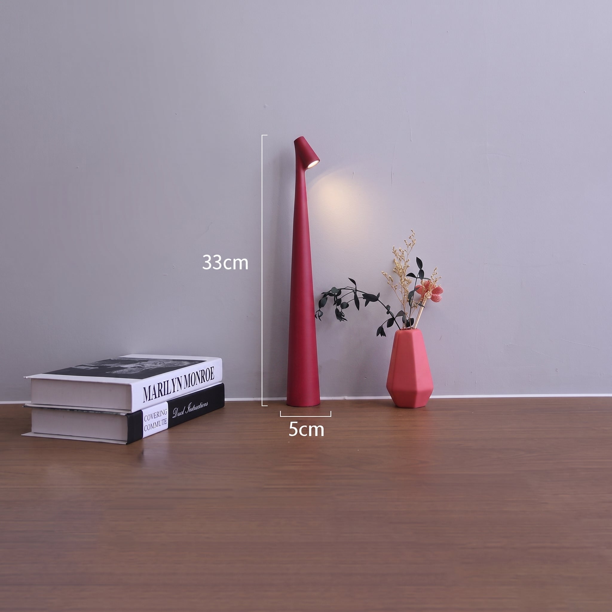 Glowora Rechargeable Touch Table Lamp