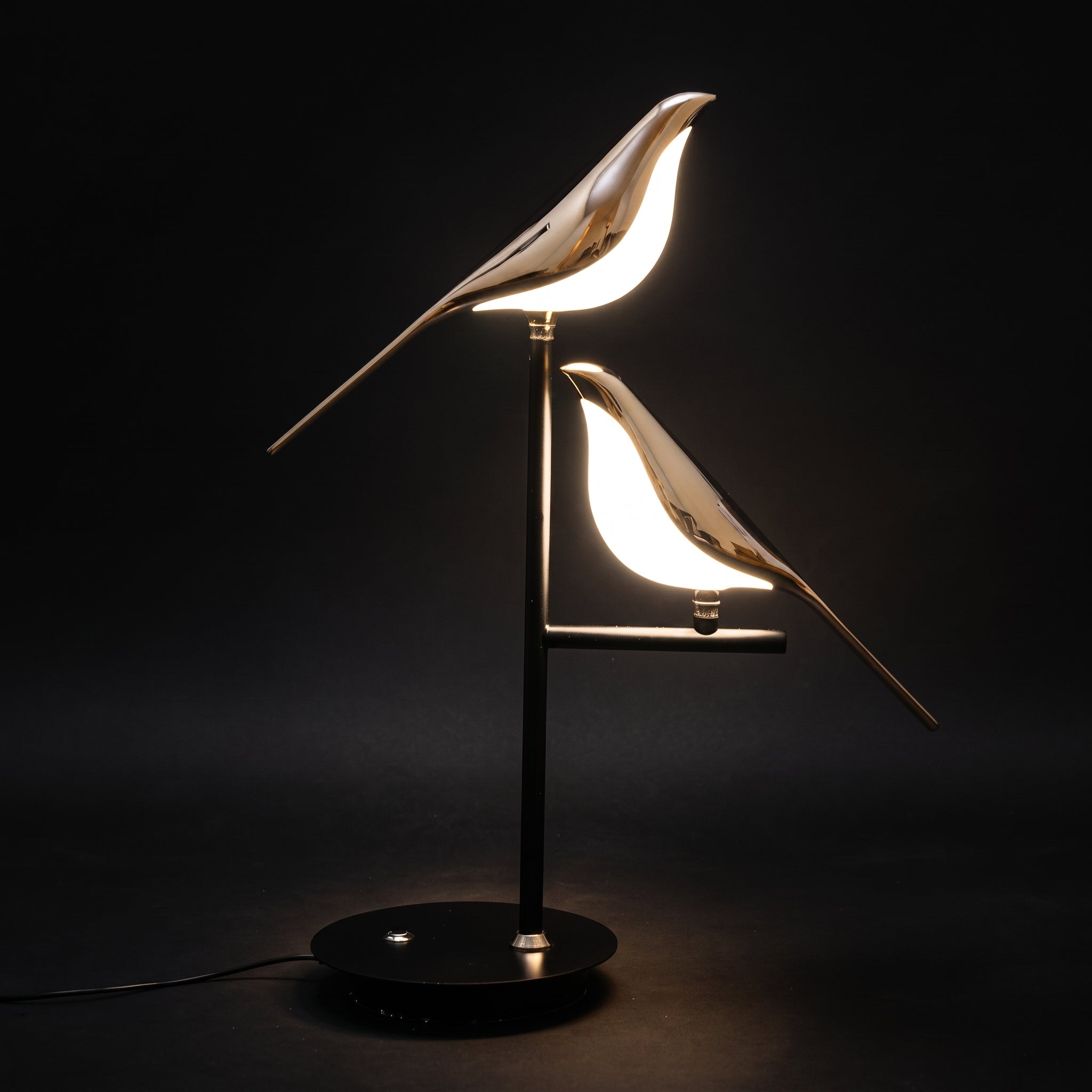 Golden Birdlight Nordic Wall Lamp