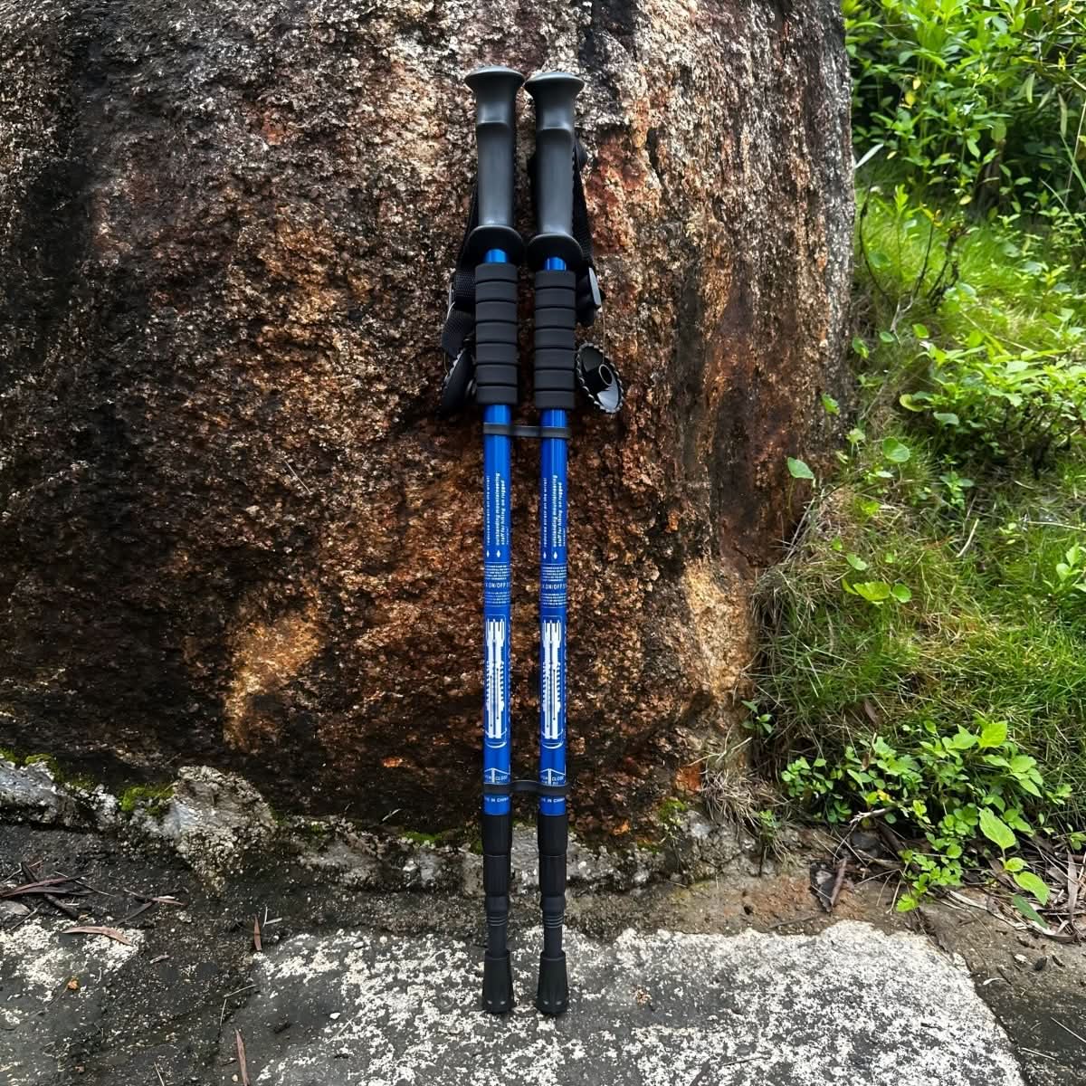 Shock-Absorbing Trekking Poles