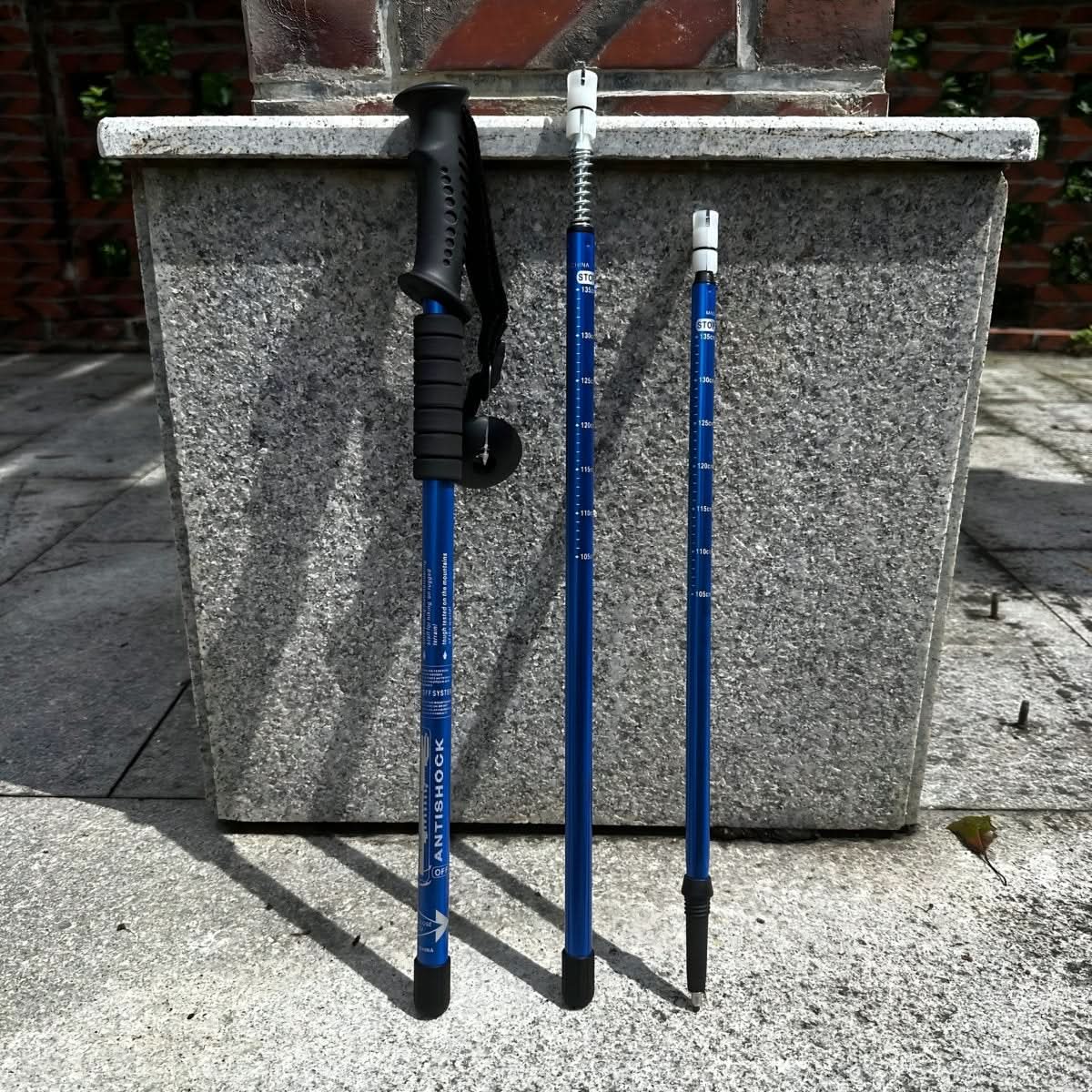 Shock-Absorbing Trekking Poles