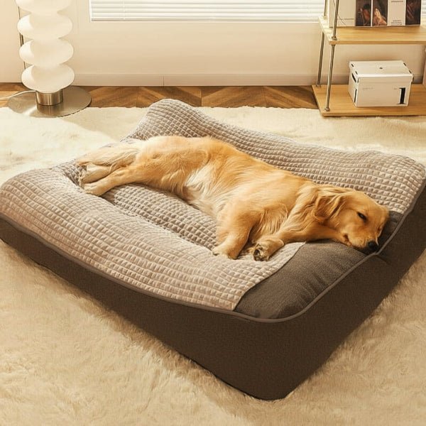Raised Headrest Dog Bed
