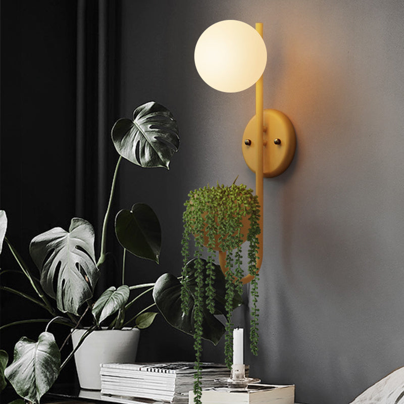 Industrial Ball Wall Sconce