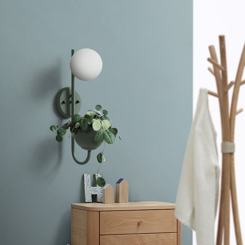 Industrial Ball Wall Sconce