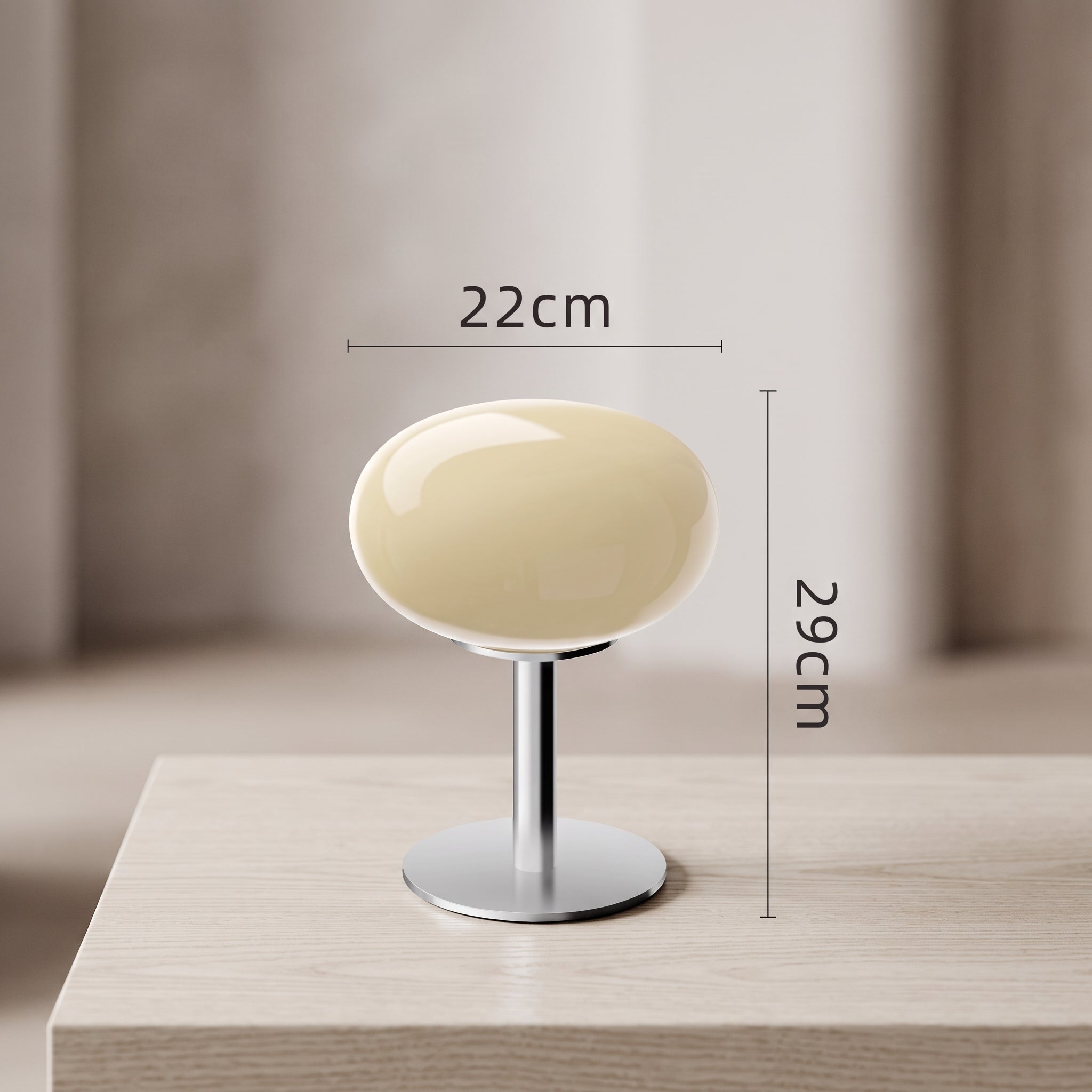 Italian Designer Glass Table Lamp