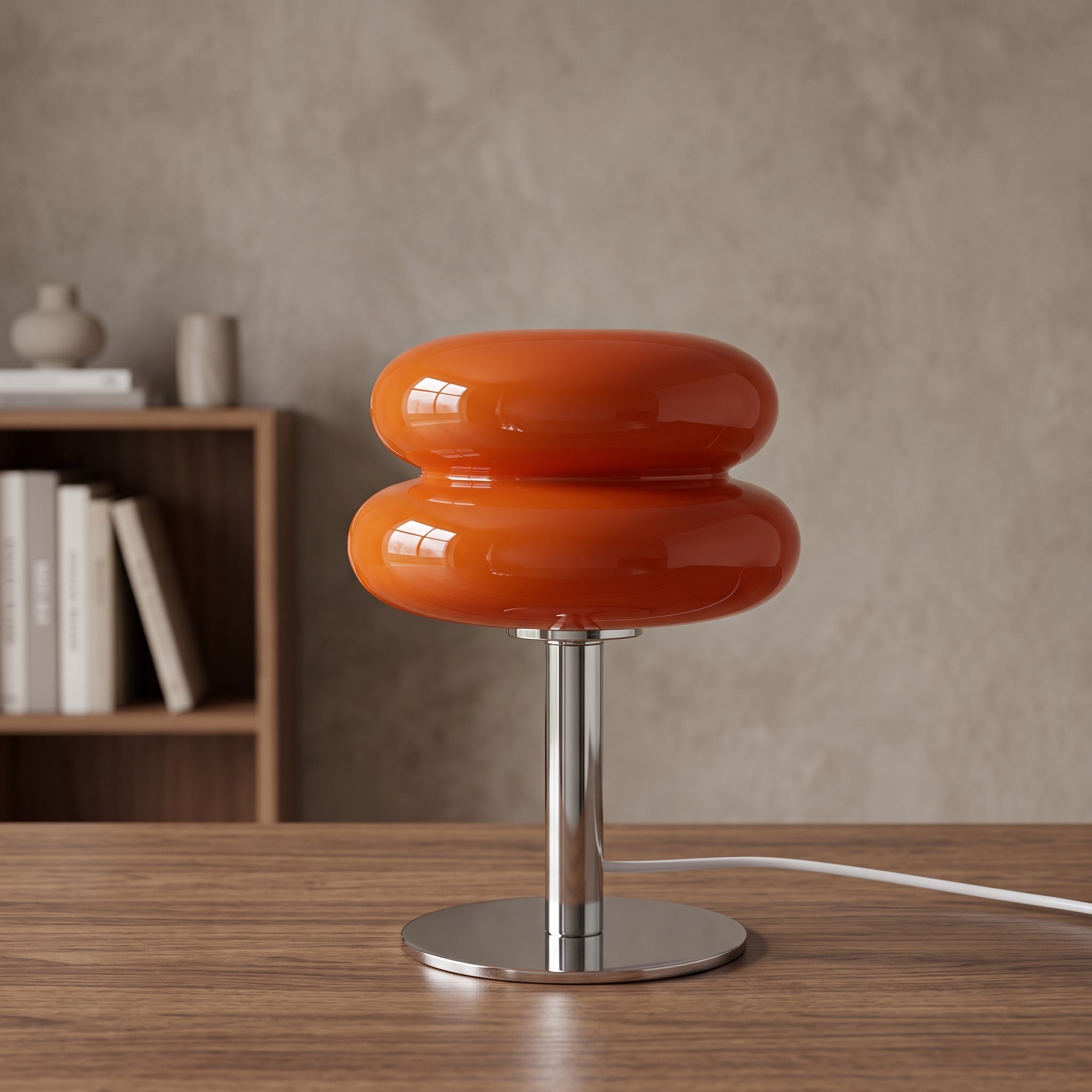 Italian Designer Glass Table Lamp