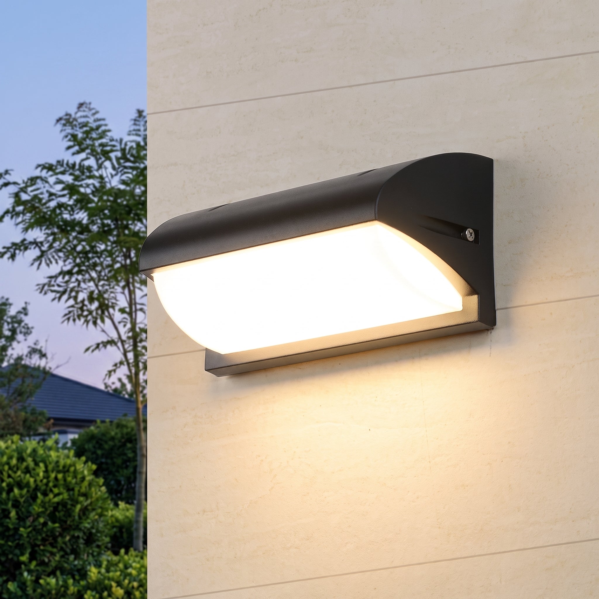 LED Motion Sensor Outdoor Wall Light