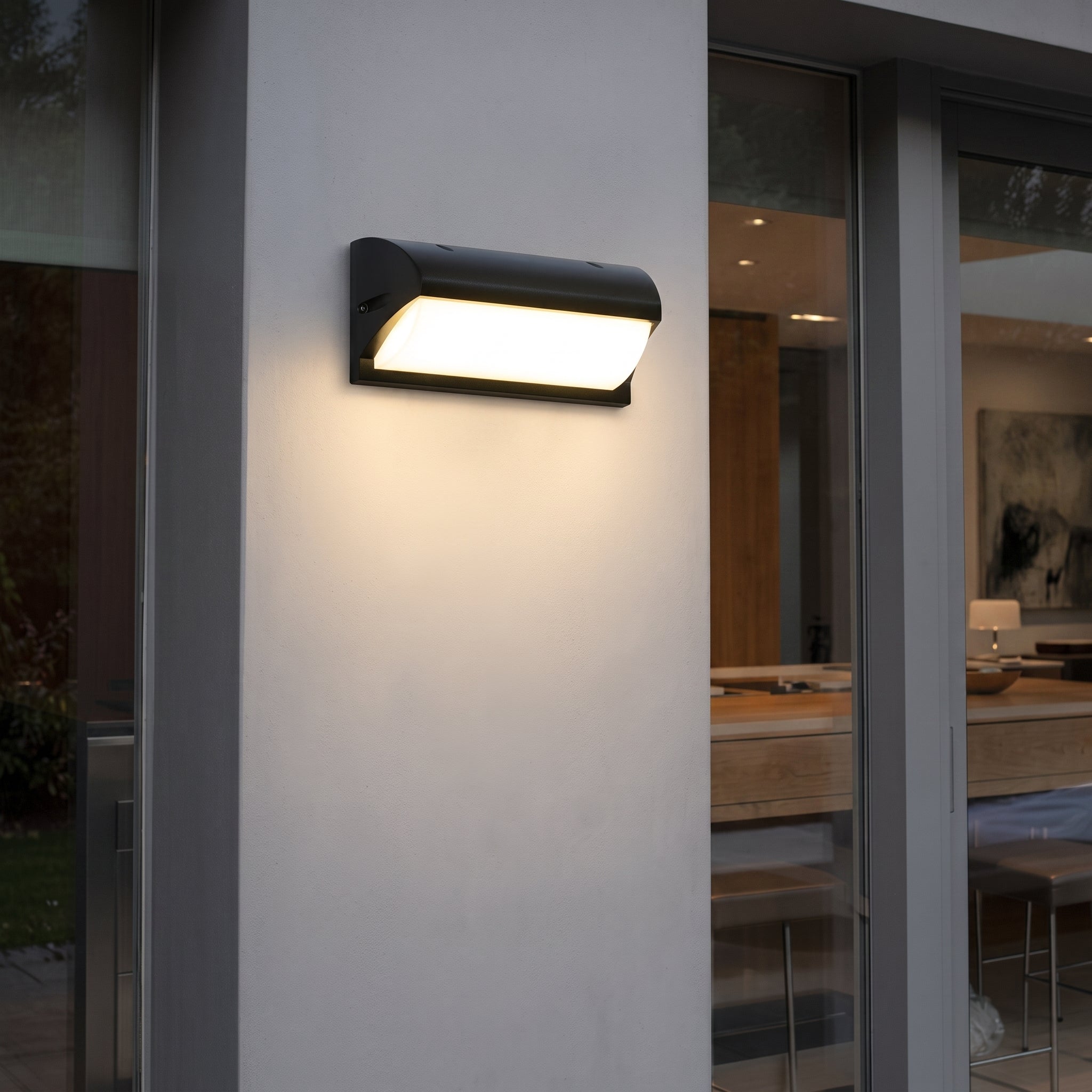 LED Motion Sensor Outdoor Wall Light