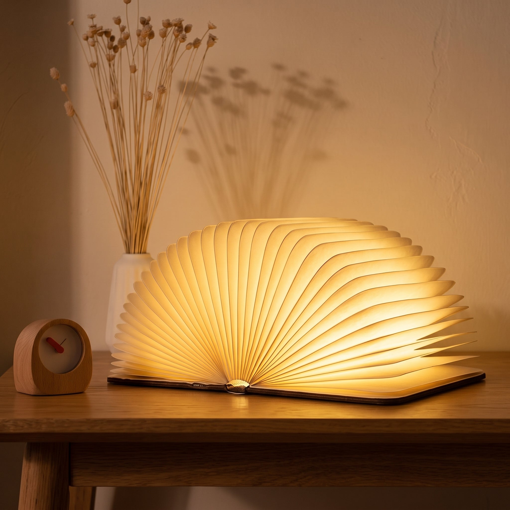 Lumibook Foldable Book-Style Table Lamp