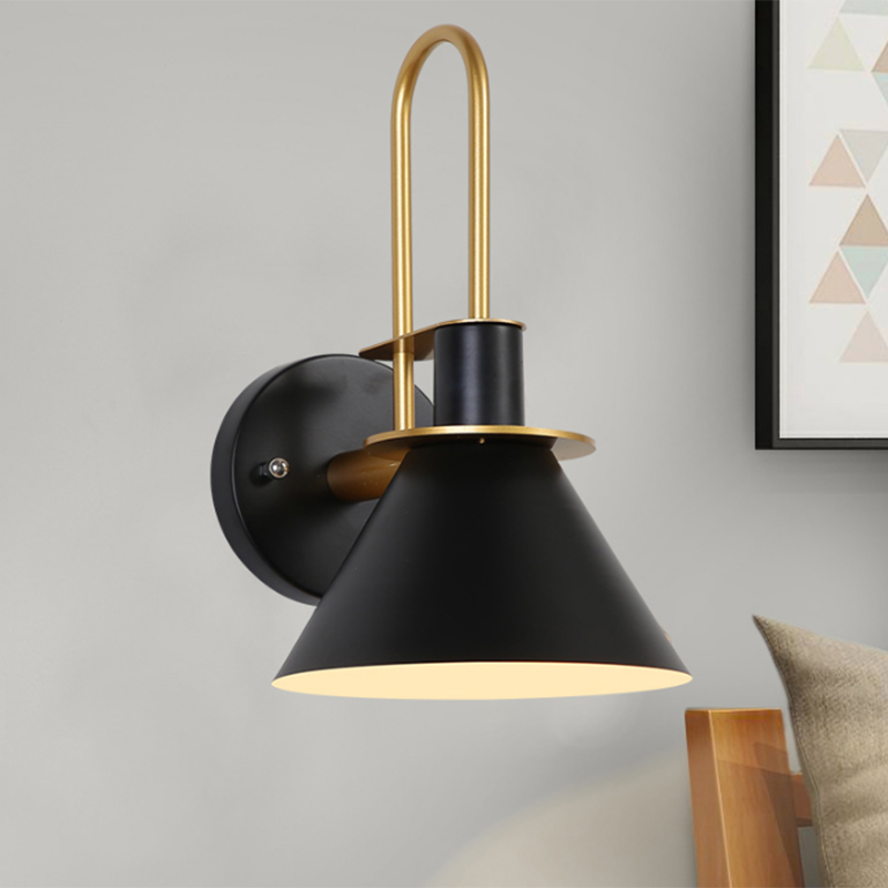 Bedside Cone Wall Sconce