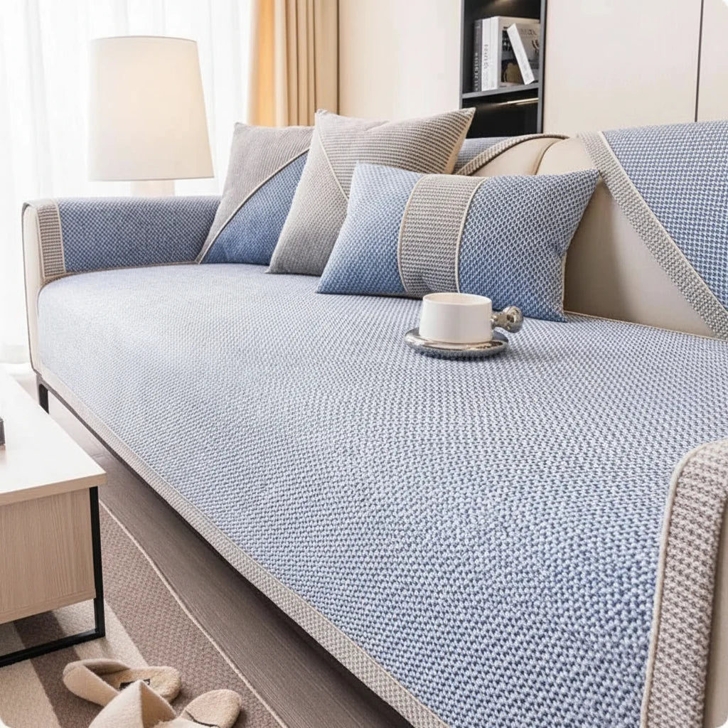 Cotton-Linen Sofa Cover
