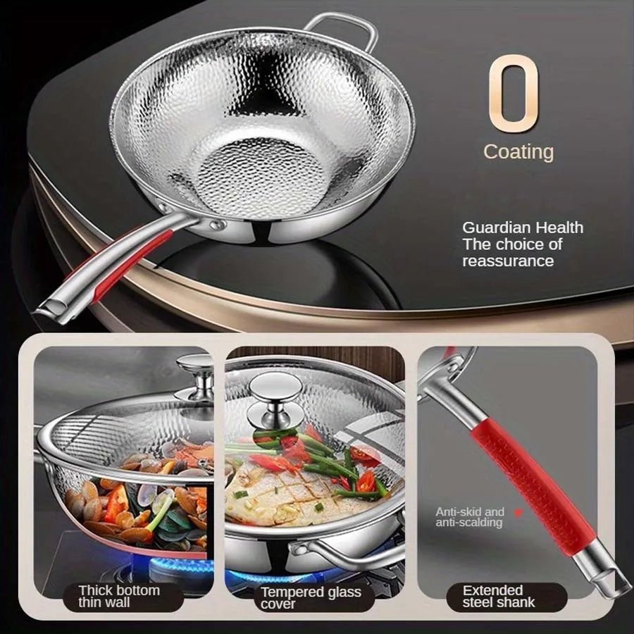 Stainless Steel Wok
