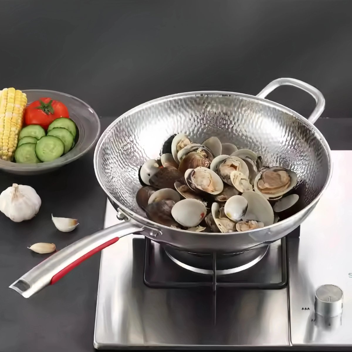 Stainless Steel Wok