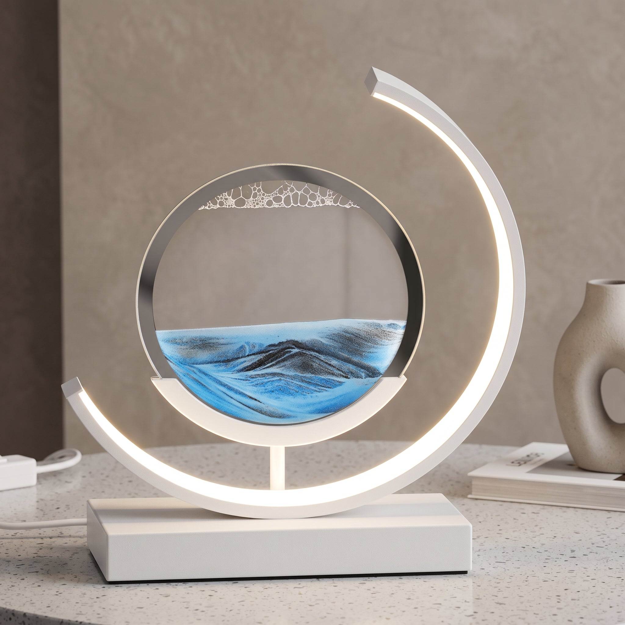 Sandlight Quicksand Kinetic Sand Art Lamp