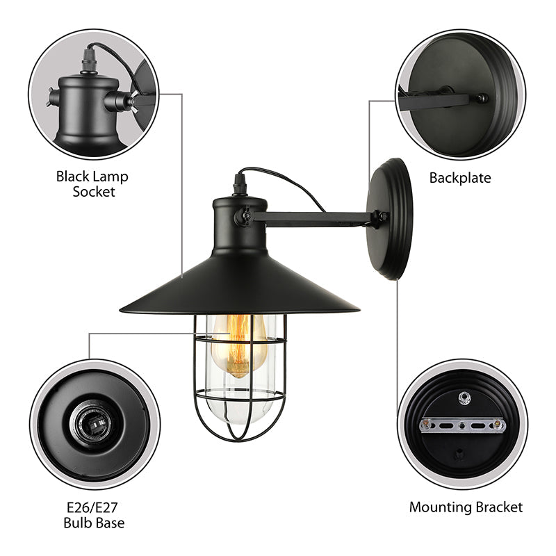 Cage Wall Sconce