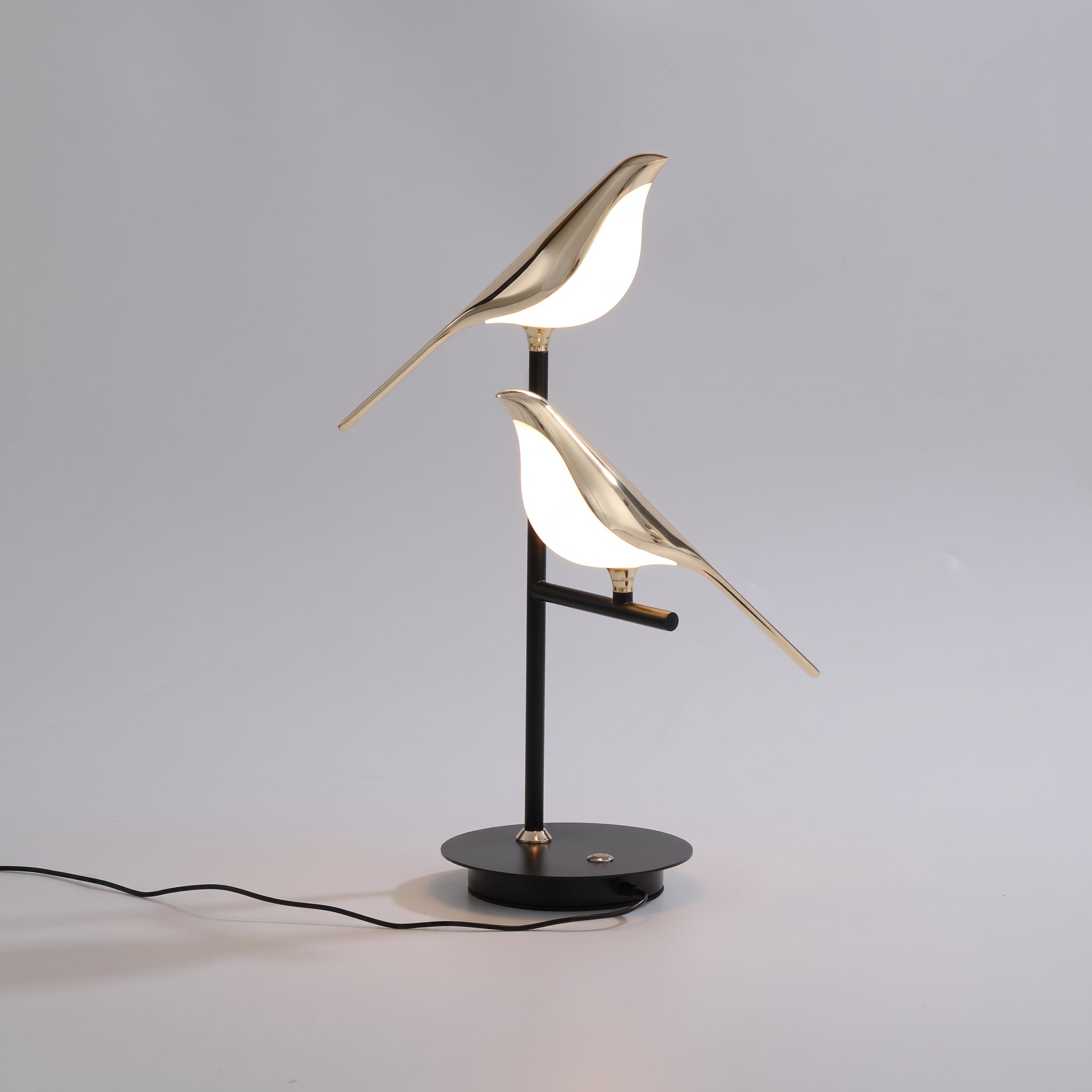 Golden Birdlight Nordic Wall Lamp