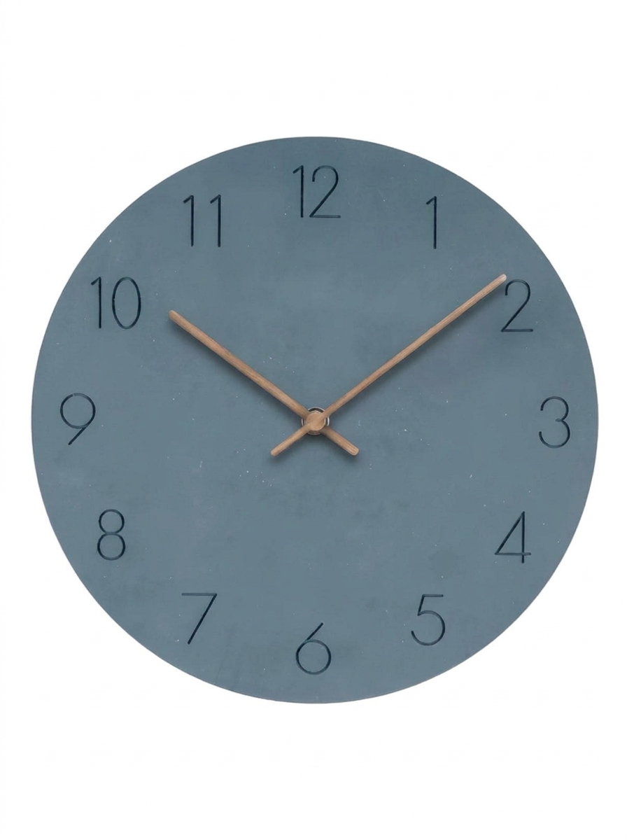 Nork Wood Wall Clock – Minimalist Scandinavian Design