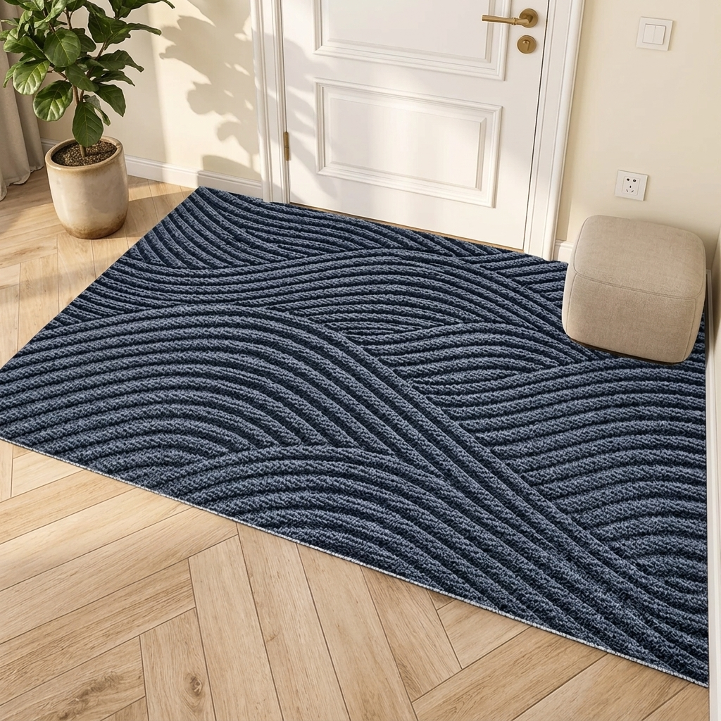 Modern Scandinavian Non-Slip Door Mat