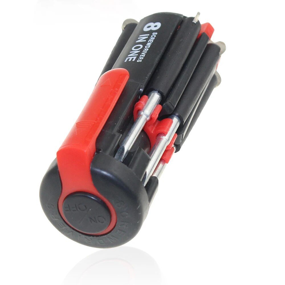 Folding LED Screwdriver