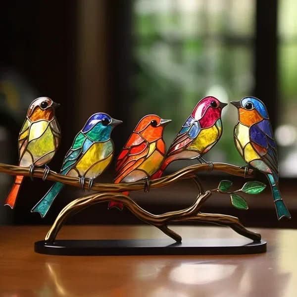 Acrylic Bird Statue
