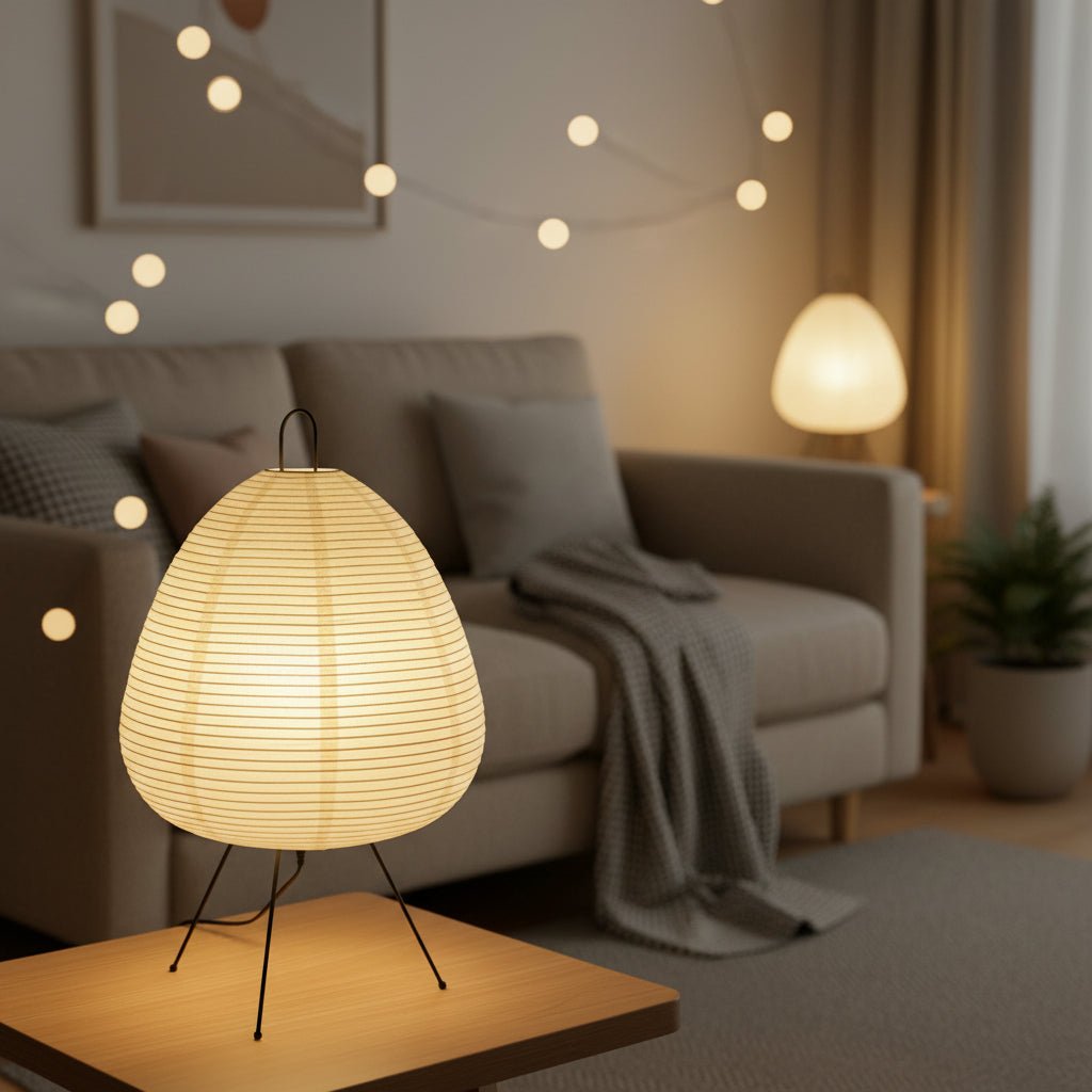 Rice Paper Table Lamp