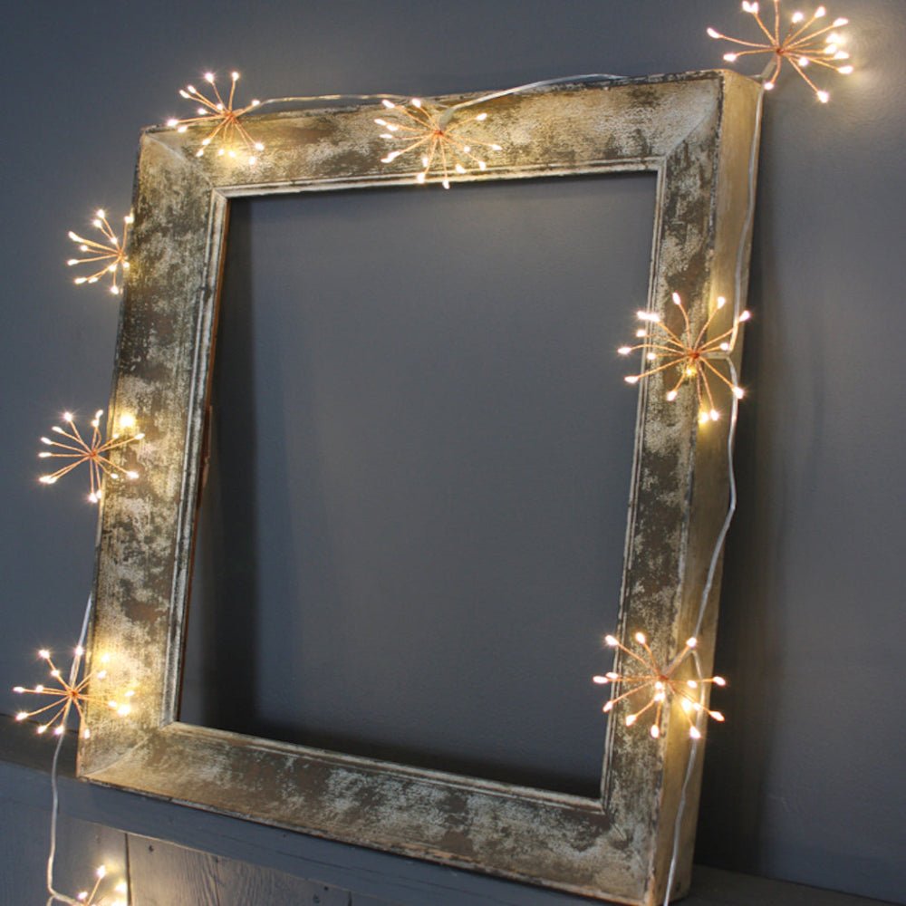 Copper Starburst Fairy Lights