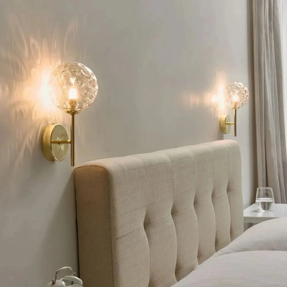 Handmade Glass Wall Light