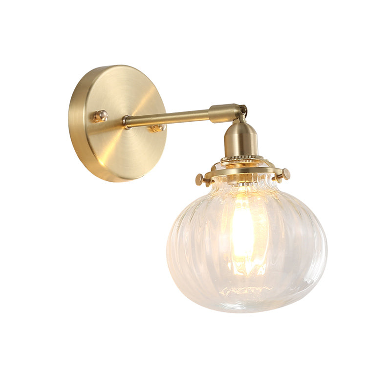 Prismatic Glass Wall Sconce