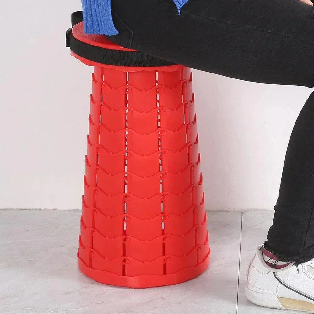 Adjustable Folding Stool