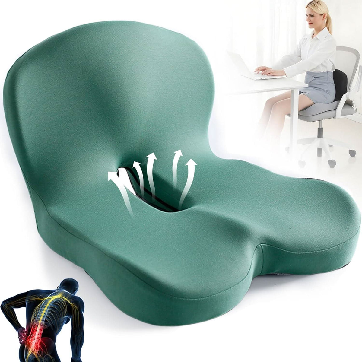 Memory Foam Seat Cushion