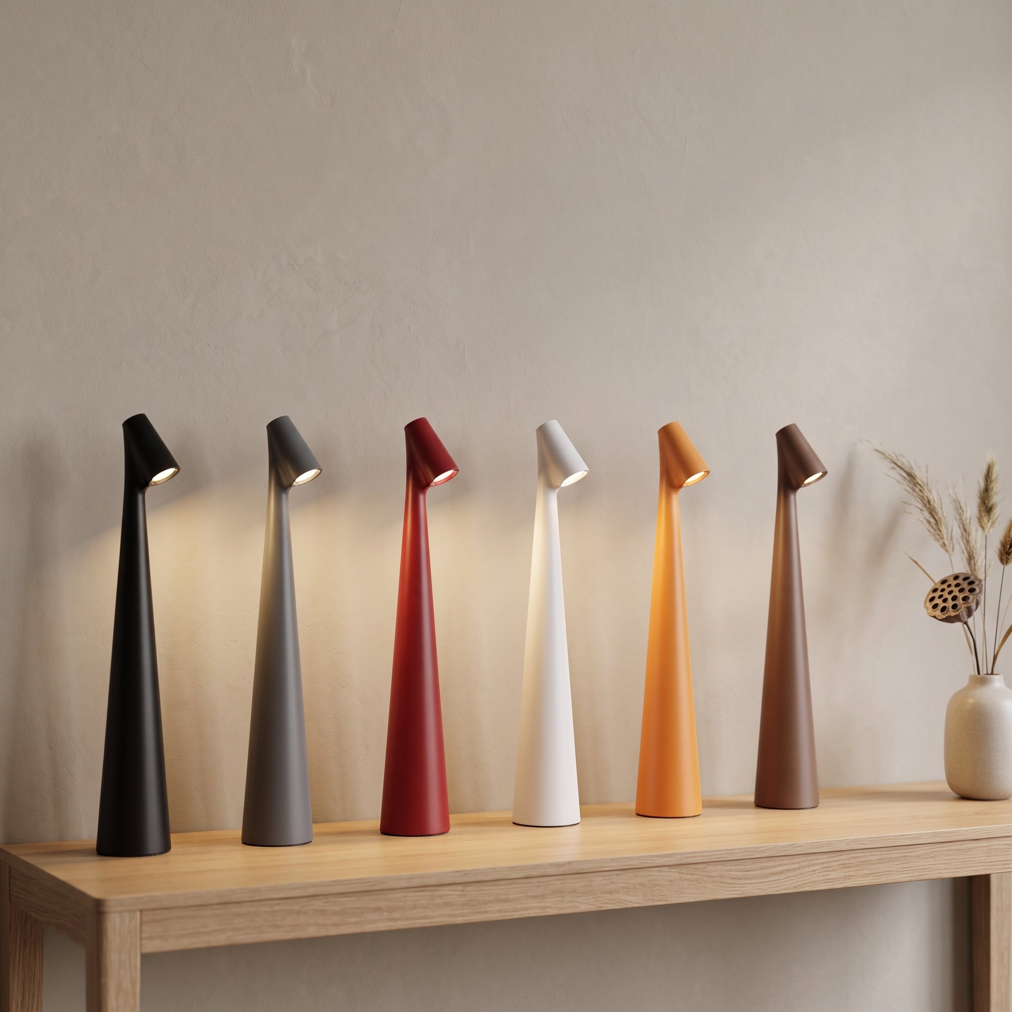 Glowora Rechargeable Touch Table Lamp
