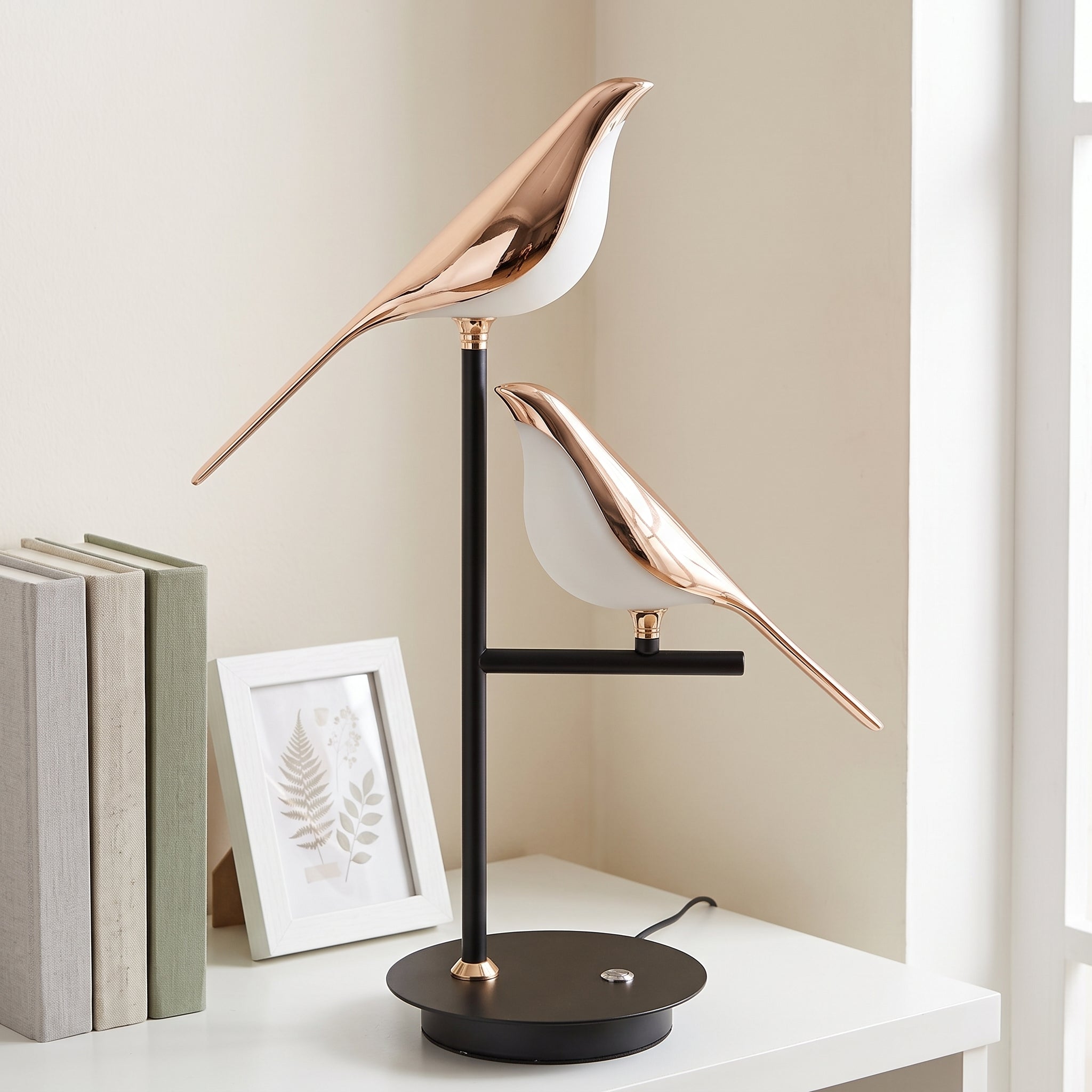 Golden Birdlight Nordic Wall Lamp
