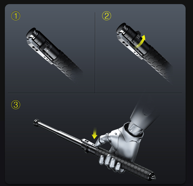 Folding Hiking Stick