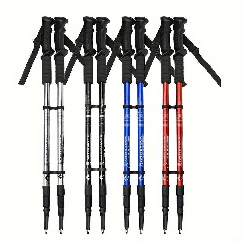 Shock-Absorbing Trekking Poles