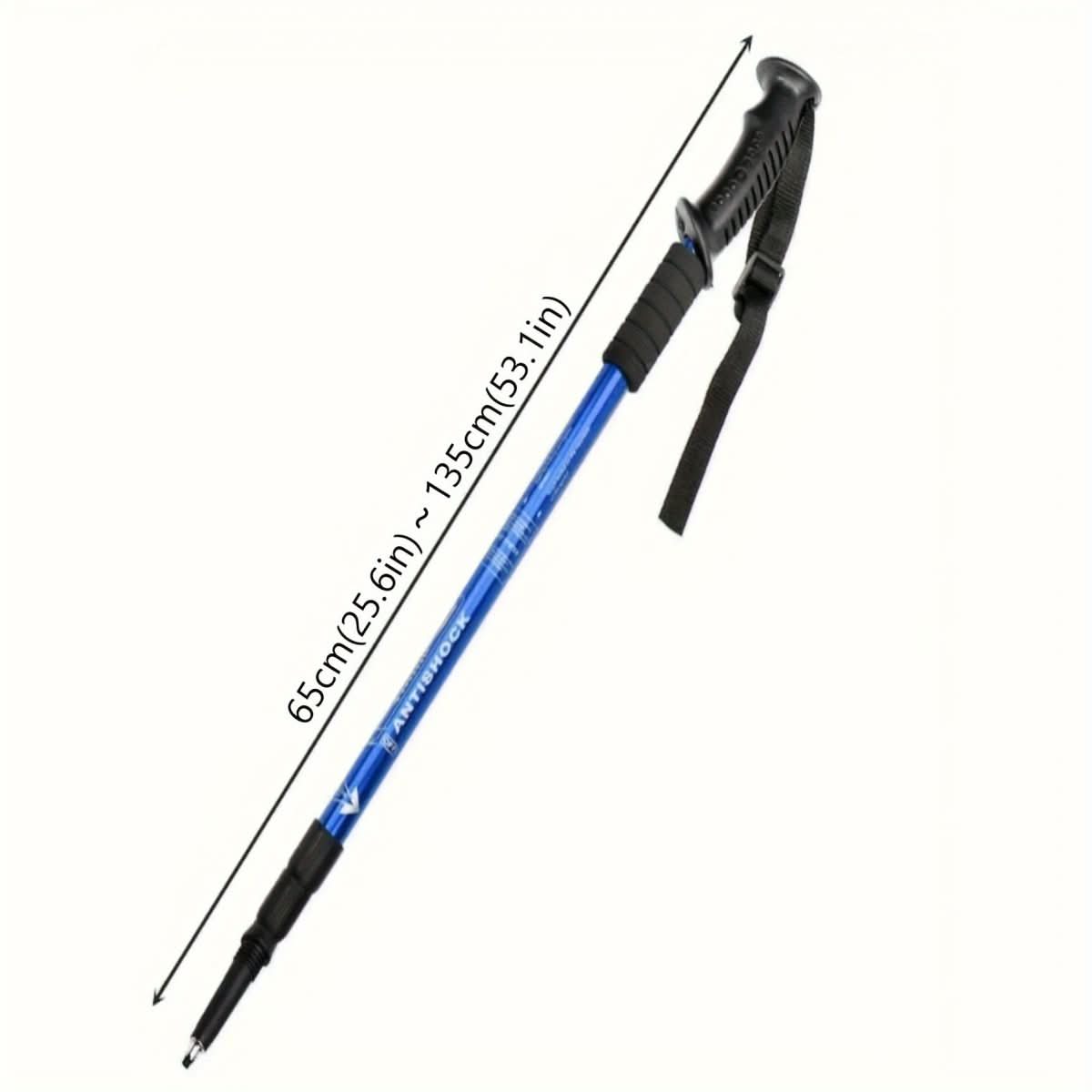 Shock-Absorbing Trekking Poles