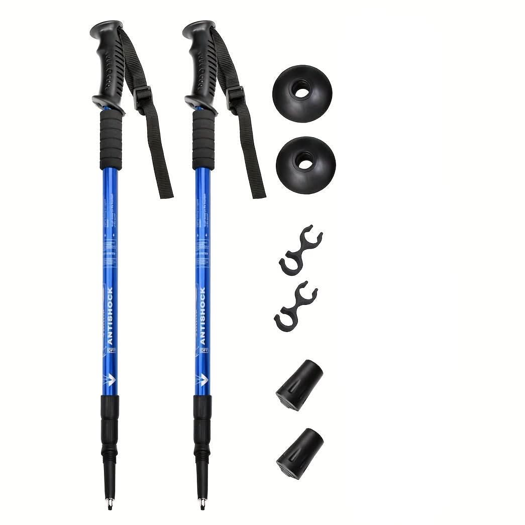 Shock-Absorbing Trekking Poles