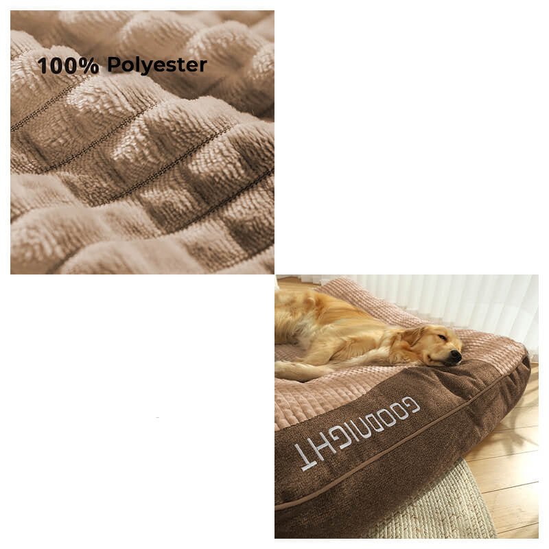 Raised Headrest Dog Bed