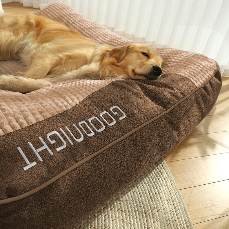 Raised Headrest Dog Bed