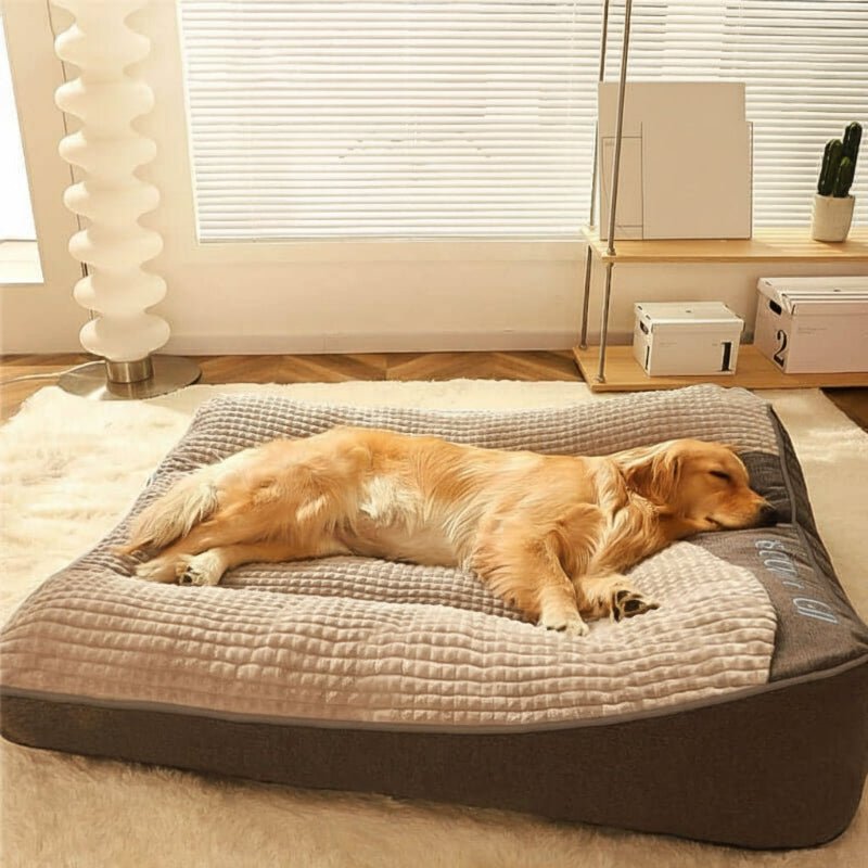 Raised Headrest Dog Bed